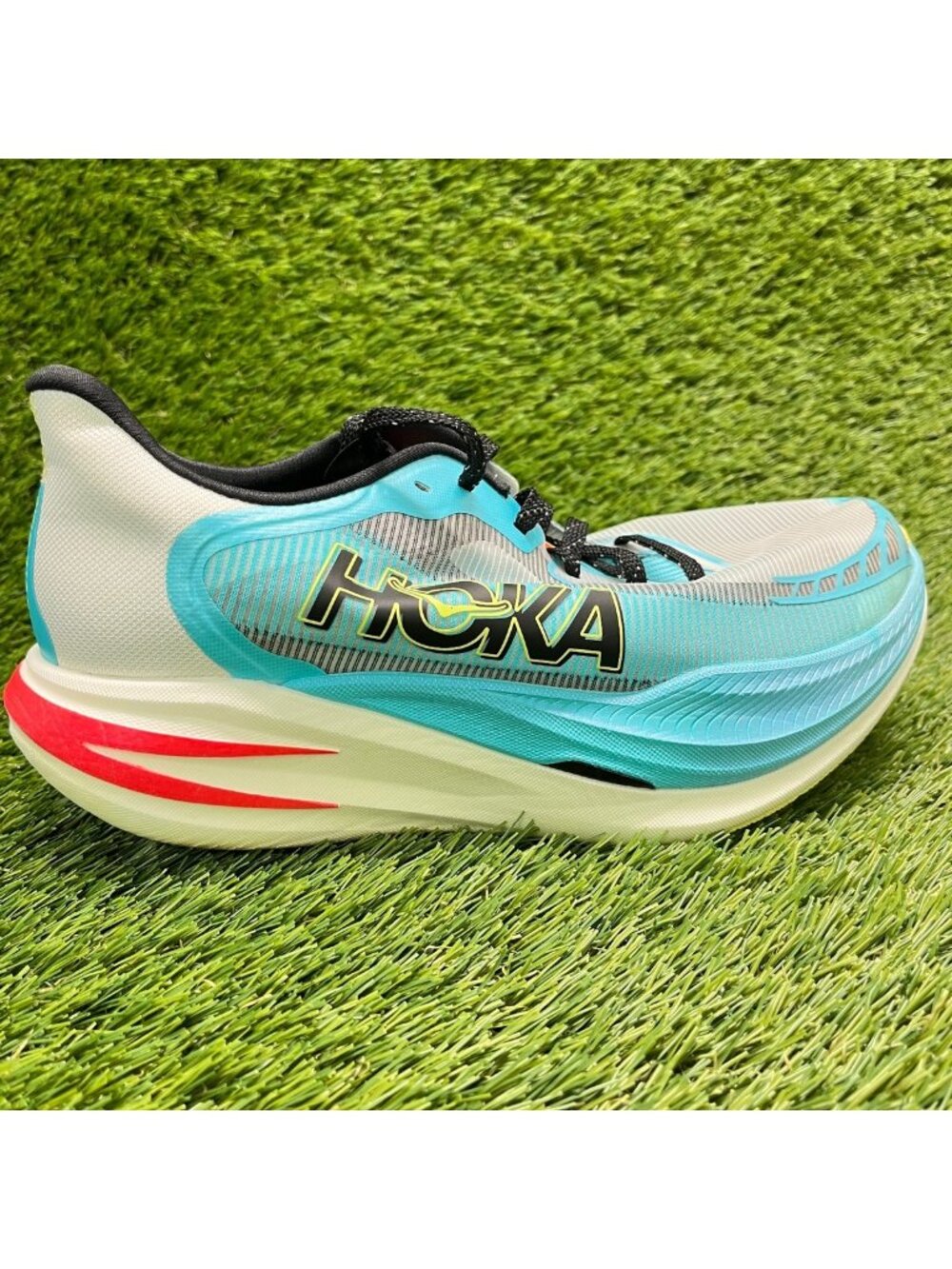 Hoka One One Cielo X1 2.0 Mens Size 8 Womens 9.5 Blue Running Shoes Sneakers